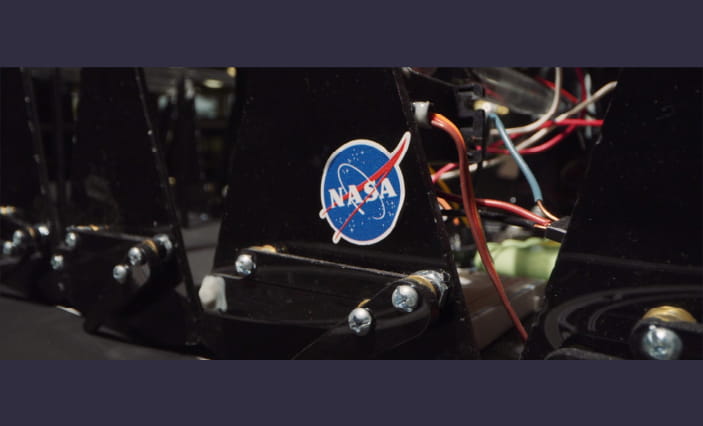 Electronic Hardware with a NASA logo